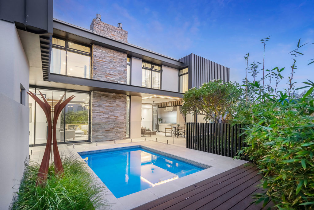 Pool and House View