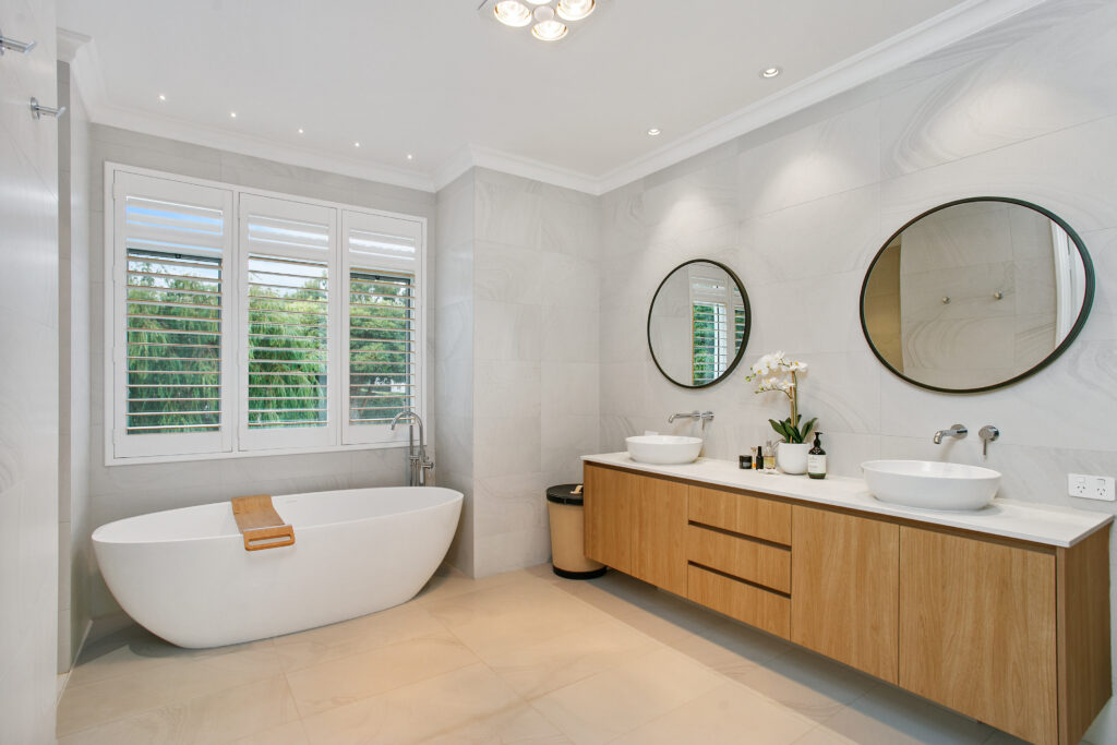 Custom-built two-storey residential home by Distinctive Homes WA in Cottesloe